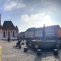 The main square by the town hall